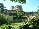 The chateau at Salignac.